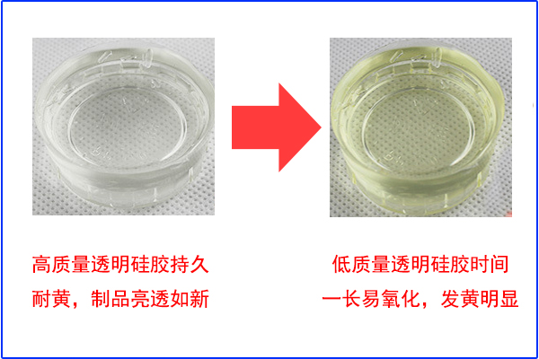 高透硅膠制品發(fā)黃，你可接受？